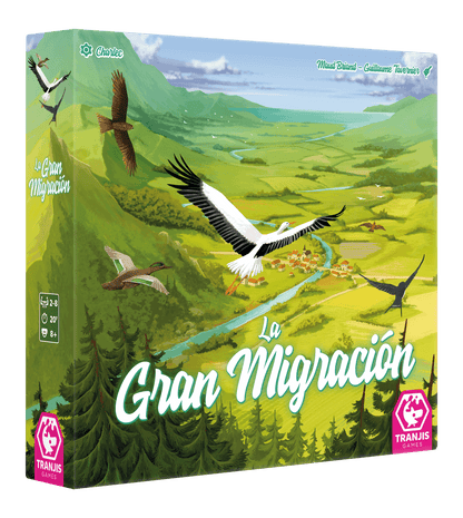 La Gran Migración - Juego de mesa Party - Tranjis - Desde 8 años + de 2 a 8 jugadores