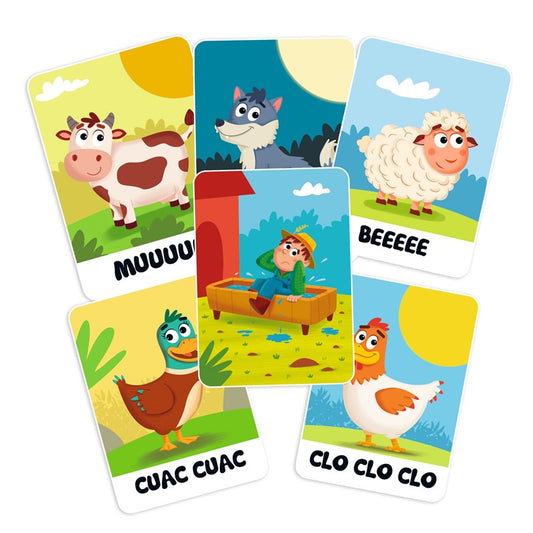 La Granja de Paco - Juego de mesa - Ludilo - 2-4 jugadores - 4+ años - 15 min