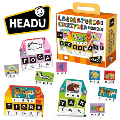 Laboratorio de Escritura Montessori | 3+ Años | Headu (copia) Educational Toys