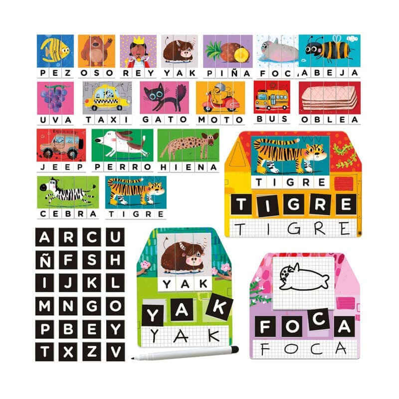 Laboratorio de Escritura Montessori | 3+ Años | Headu (copia) Educational Toys