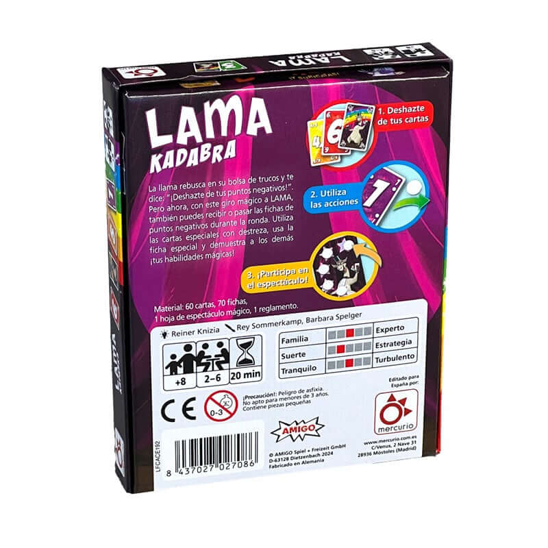 Lama Kadabra - Juego de mesa - Mercurio - Desde 8 años