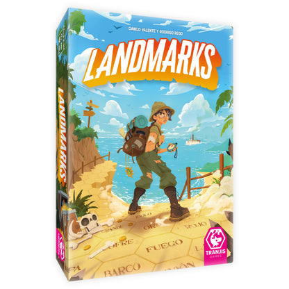 Landmarks - Juego de mesa - Tranjis - 2-10 jugadores - 10+ años - 20 min