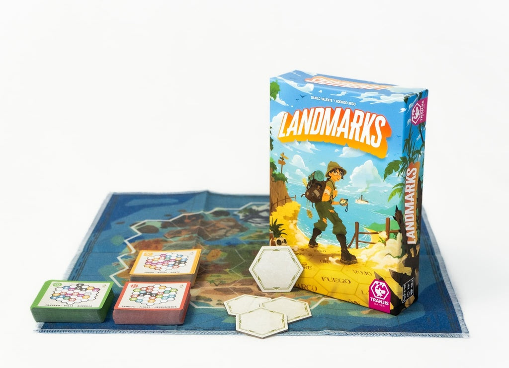 Landmarks - Juego de mesa - Tranjis - 2-10 jugadores - 10+ años - 20 min