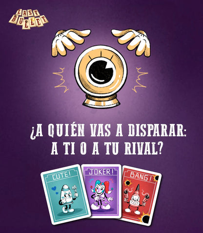 Last Bullet - Juego de mesa - Inoua Games - 1-5 jugadores - 16+ años - 15 min