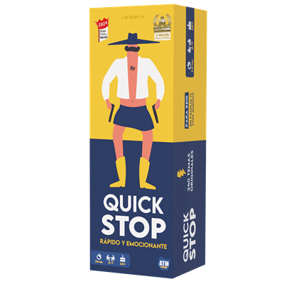 Quick Stop | Juego de mesa Party 10 años | Asmodee - Desde 9 o más años