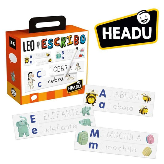 Leo y Escribo | 3+ Años | Headu Educational Toys