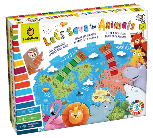 Let’s Save the Animals - Juego 3 AÑOS - Ludattica