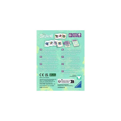 LEVEL 8 DISNEY STITCH - Juego de cartas - Ravensburger - A partir de 8 años - 2 a 6 jugadores