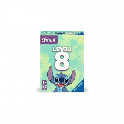 LEVEL 8 DISNEY STITCH - Juego de cartas - Ravensburger - A partir de 8 años - 2 a 6 jugadores