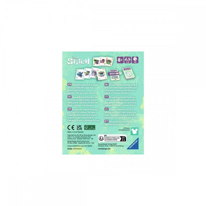 LEVEL 8 DISNEY STITCH - Juego de cartas - Ravensburger - A partir de 8 años - 2 a 6 jugadores