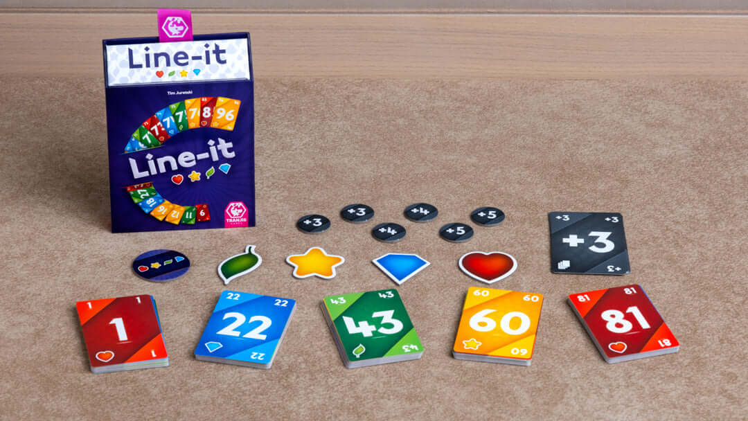 Line-it - Juego de mesa - Tranjis - Desde 8 años Board Games