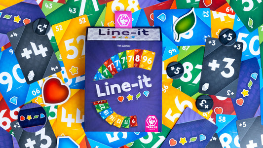 Line-it - Juego de mesa - Tranjis - Desde 8 años Board Games