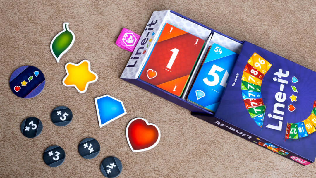 Line-it - Juego de mesa - Tranjis - Desde 8 años Board Games