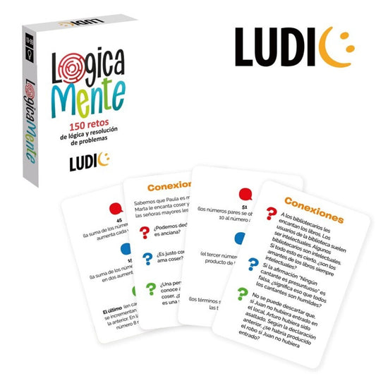 Logicamente - Juego de mesa - Ludilo - 2+ jugadores - 10+ años - 15 min