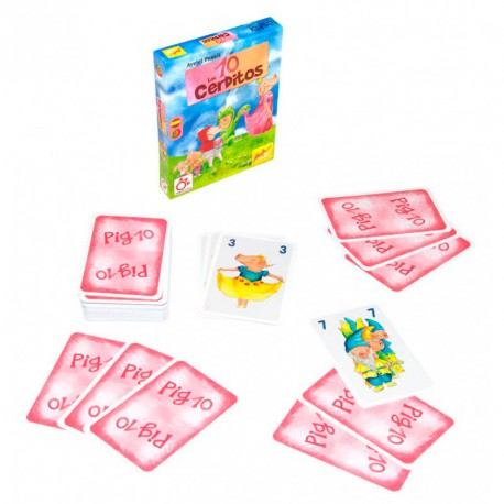 Los 10 cerditos - Juego de mesa - Mercurio - Desde 6 años