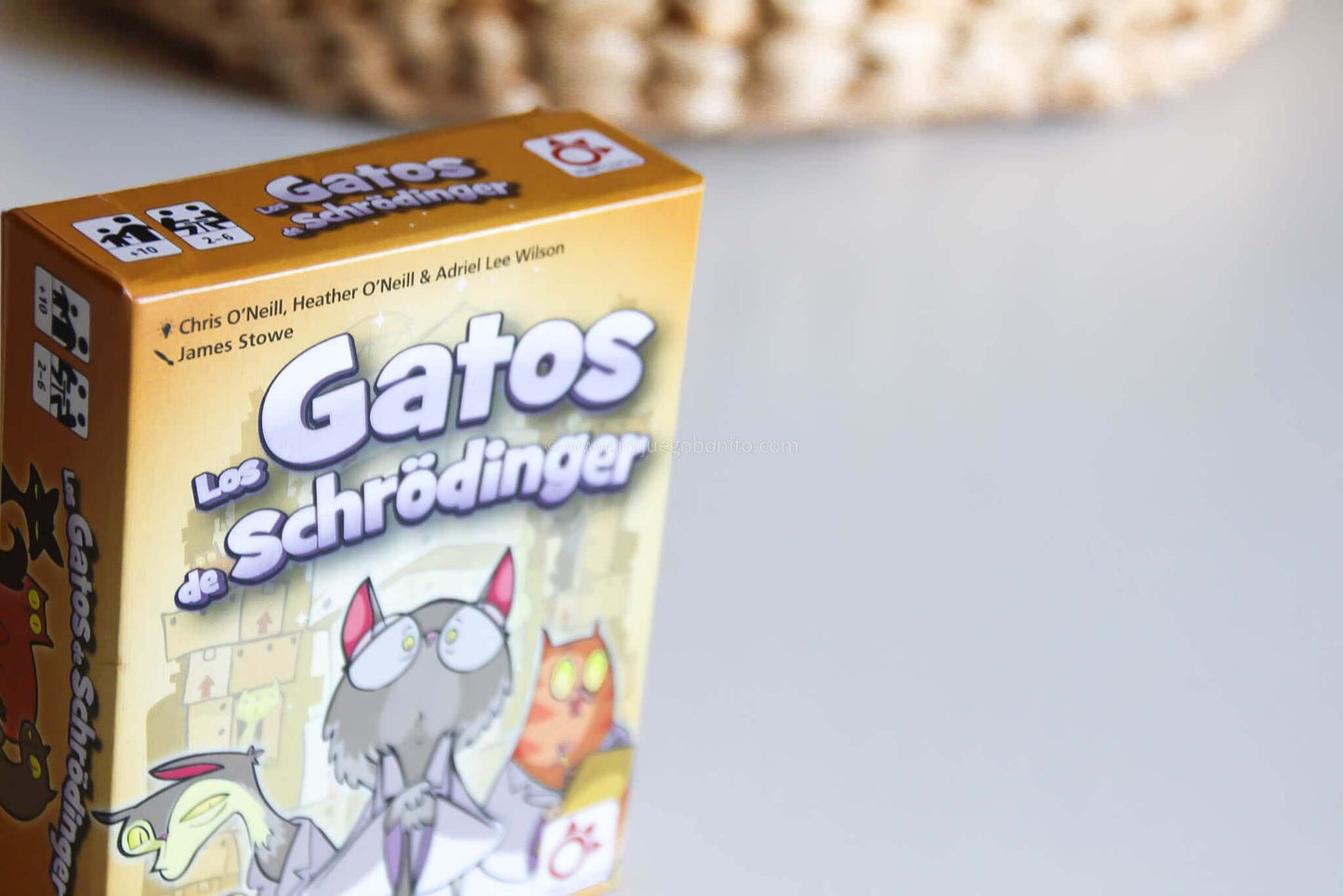 LOS GATOS DE SCHRÖDINGER - Juego de mesa - Mercurio - Desde 9 o más años