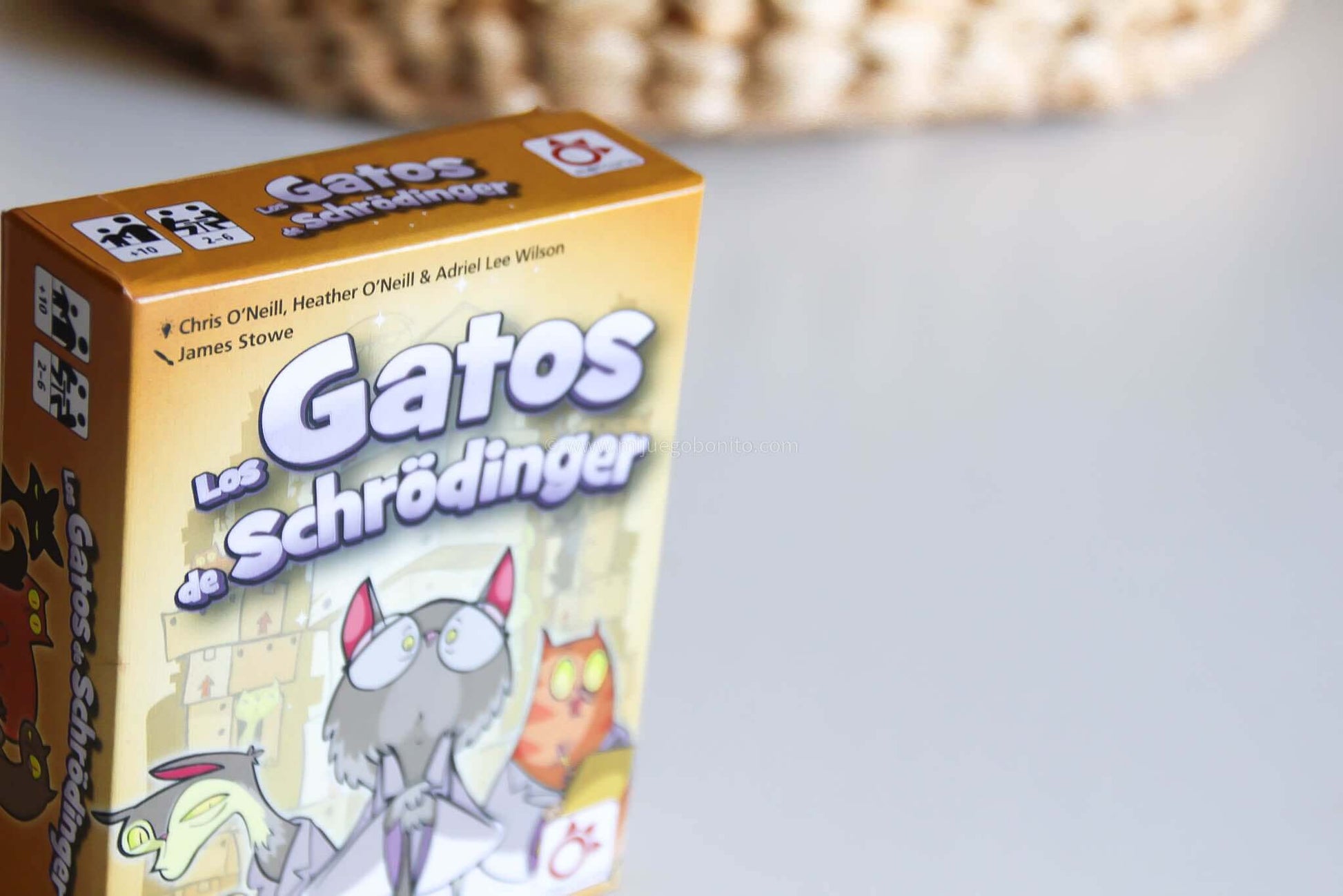 LOS GATOS DE SCHRÖDINGER - Juego de mesa - Mercurio - Desde 9 o más años