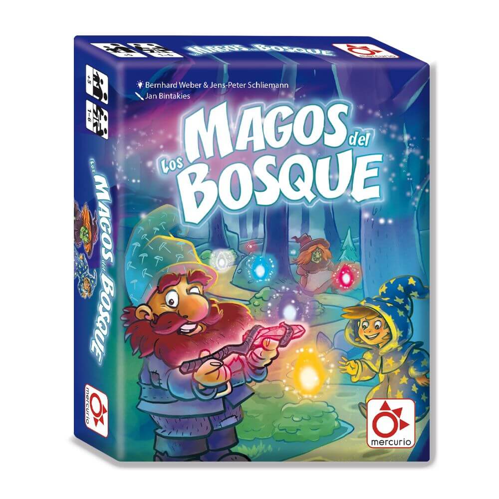 LOS MAGOS DEL BOSQUE - Juego de mesa - Mercurio - Desde 5 años