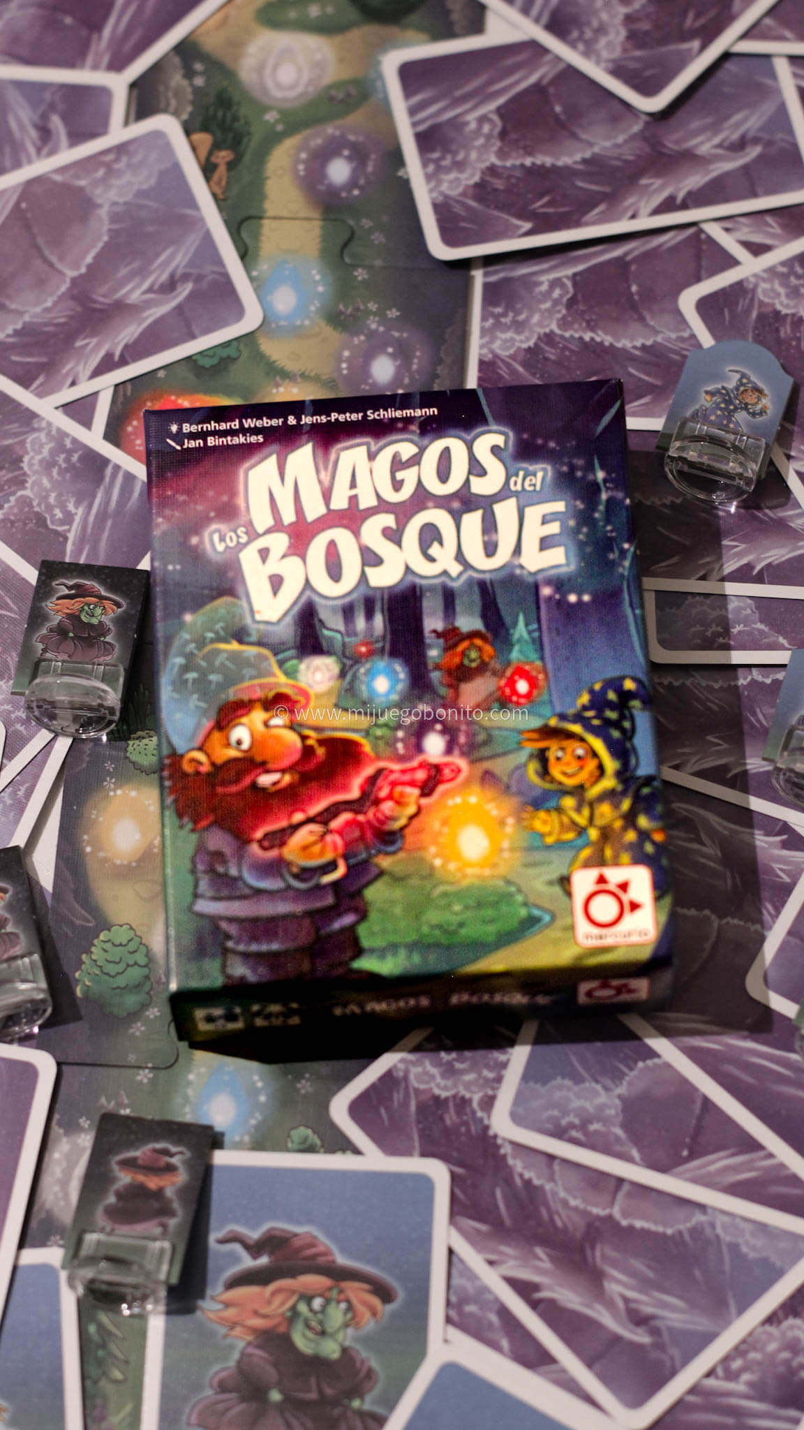 LOS MAGOS DEL BOSQUE - Juego de mesa - Mercurio - Desde 5 años