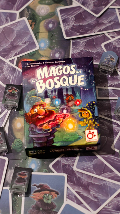 LOS MAGOS DEL BOSQUE - Juego de mesa - Mercurio - Desde 5 años