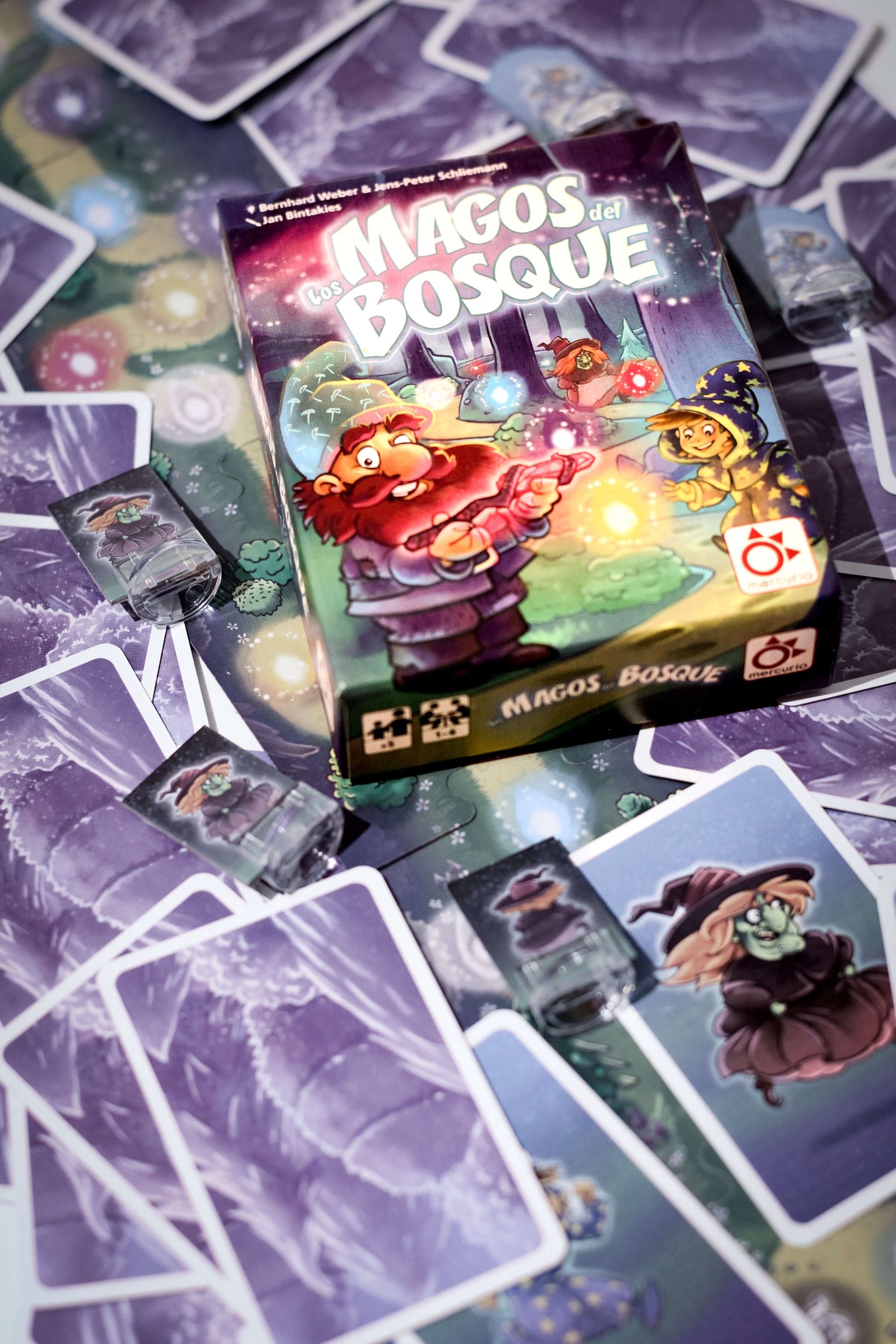 LOS MAGOS DEL BOSQUE - Juego de mesa - Mercurio - Desde 5 años
