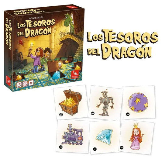 Los Tesoros del Dragon - Juego de mesa - Ludilo - Desde 5 años Board Games
