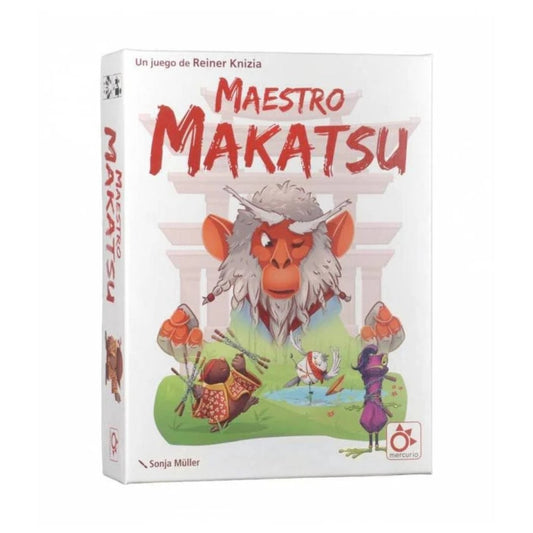 Maestro Makatsu - Juego de mesa - Mercurio - 2-6 jugadores - 8+ años - 20 min