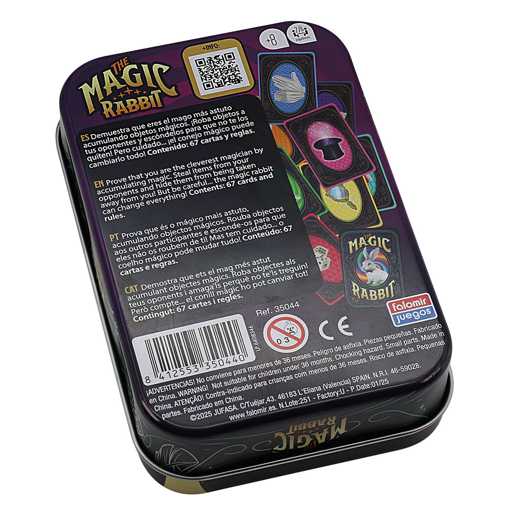 Magic Rabbit - Juego de mesa mágico - FALOMIR - +8 años 2 a 6 jugadores
