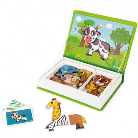 Magnetic book animales | +3 años | Janod