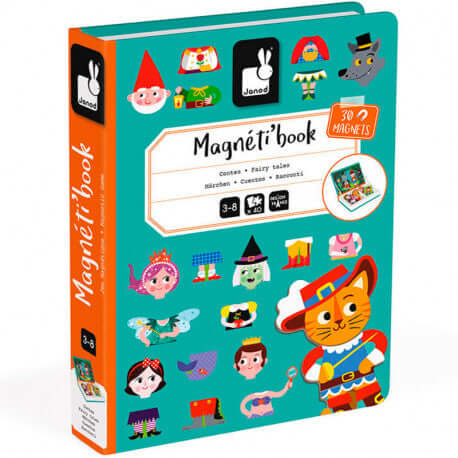 Magnetic book Cuentos | +3 años | Janod Educational Toys