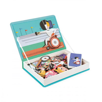 Magnetic book Deportes | +3 años | Janod Educational Toys
