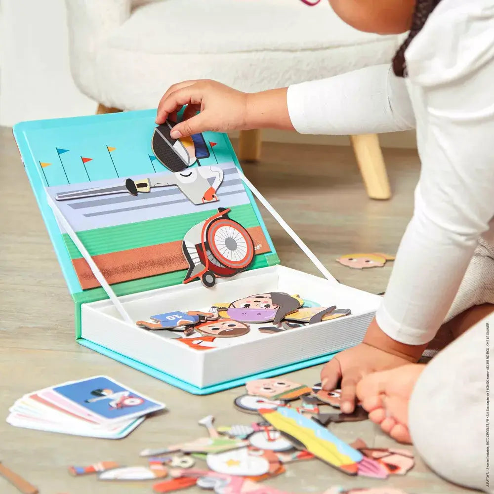 Magnetic book Deportes | +3 años | Janod Educational Toys