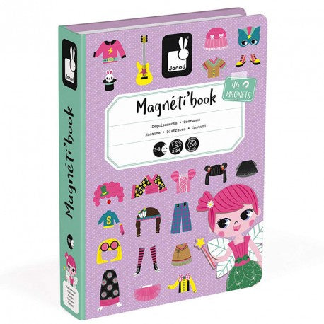 Magnetic book Disfraces Chicas | +3 años | Janod