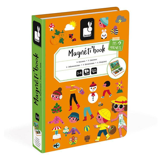 Magnetic book 4 estaciones | +3 años | Janod Educational Toys