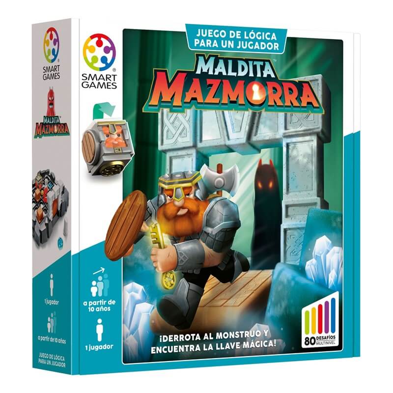 Maldita Mazmorra - Juego de lógica - SMART GAMES - Desde 10 años
