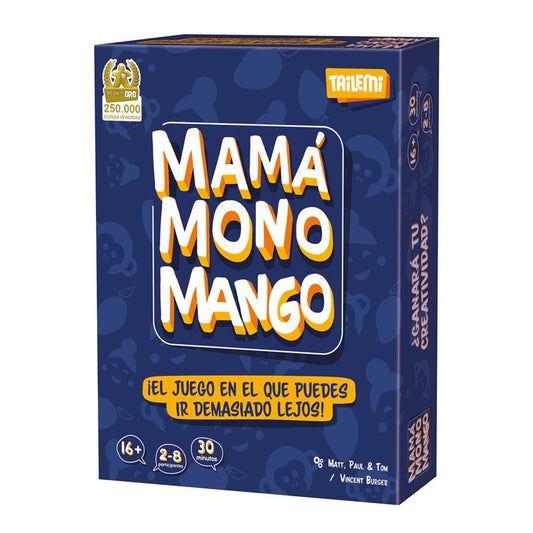 Mamá Mono Mango - Juego de mesa - Ludilo - 2-8 jugadores - 16+ años - 30 min