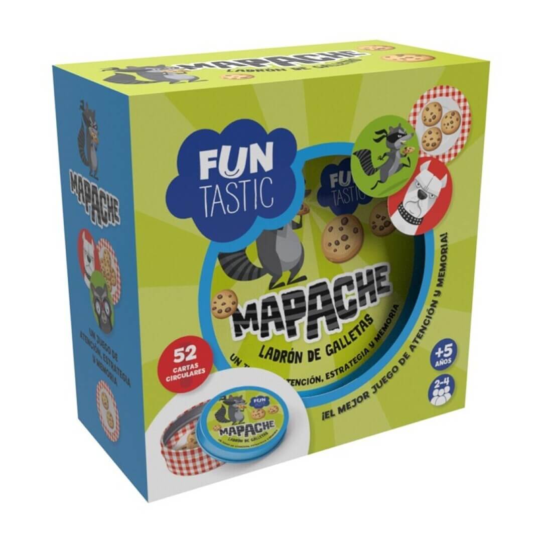 Mapache, ladrón de galletas - Juego de mesa - Funtastic - Desde 5 años Board Games