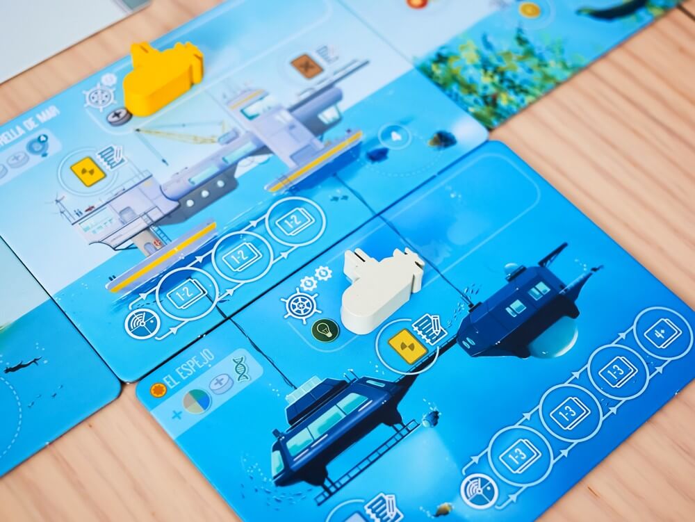 Mar Profundo - Endeavor + Loseta Corregida - Juego de mesa - MALDITO GAMES - Desde 10 años - 1 a 4 jugadores