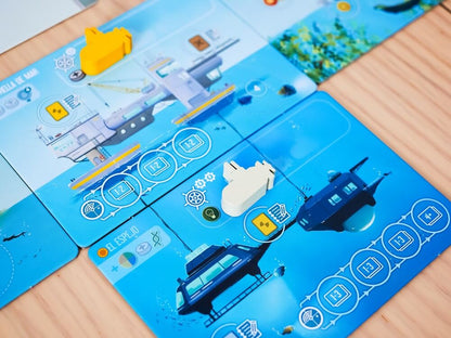 Mar Profundo - Endeavor + Loseta Corregida - Juego de mesa - MALDITO GAMES - Desde 10 años - 1 a 4 jugadores