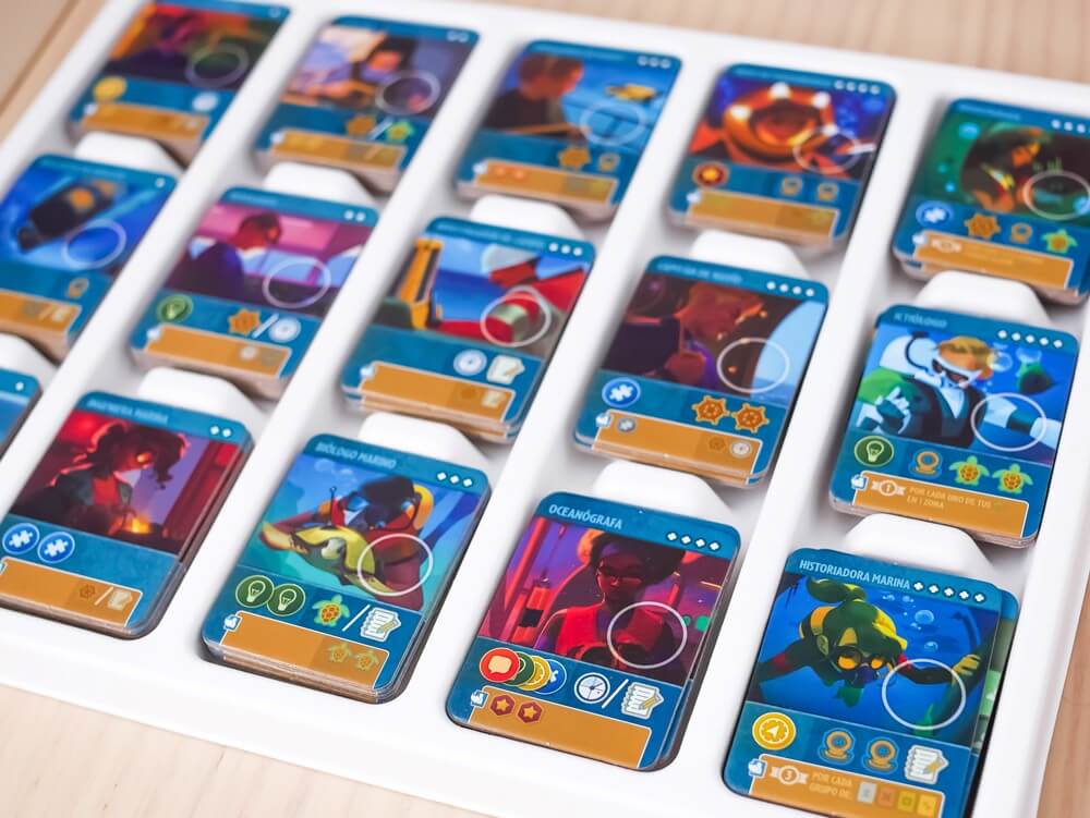 Mar Profundo - Endeavor + Loseta Corregida - Juego de mesa - MALDITO GAMES - Desde 10 años - 1 a 4 jugadores