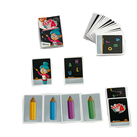 CLUB A Mari Luz la Maestra - Juego de mesa - Atomo - Desde 6 años Board Games