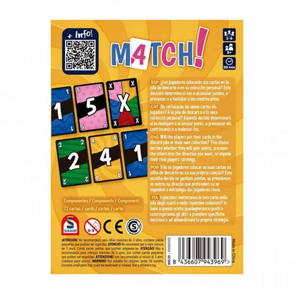 Match - Juego de mesa - Devir - Desde 7 años - 2 a 5 jugadores