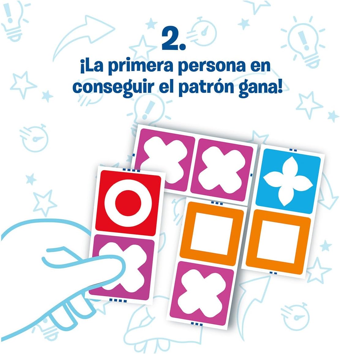 Match Madness Flip - Juego de mesa - SD GAMES - 1-2 jugadores - 7+ años - 15 min