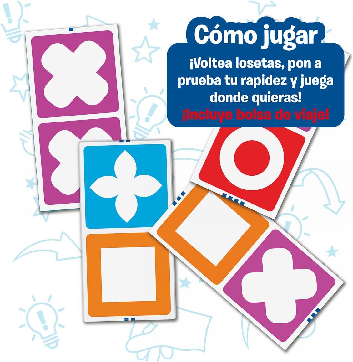 Match Madness Flip - Juego de mesa - SD GAMES - 1-2 jugadores - 7+ años - 15 min
