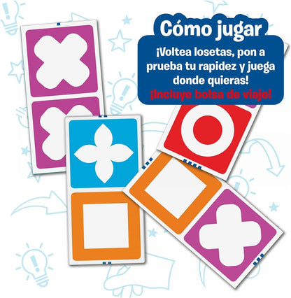 Match Madness Flip - Juego de mesa - SD GAMES - 1-2 jugadores - 7+ años - 15 min