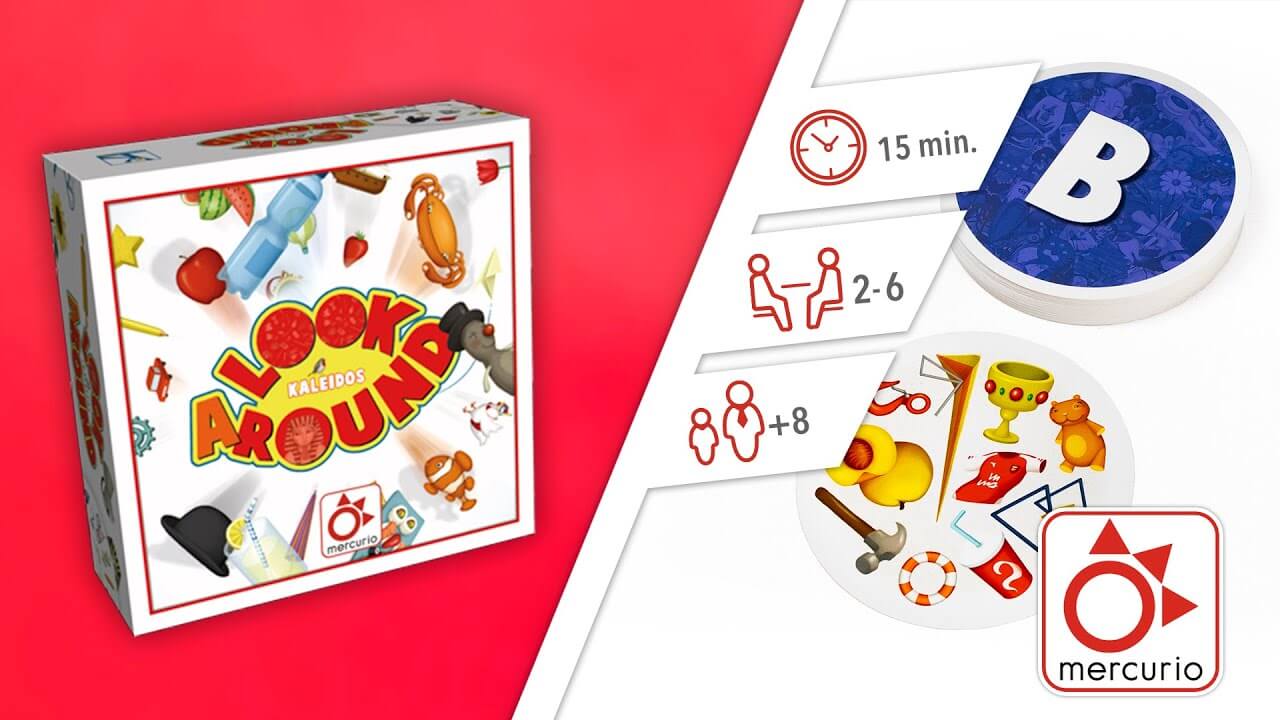 Look Around - Juego de mesa - Mercurio - Desde 8 años Board Games