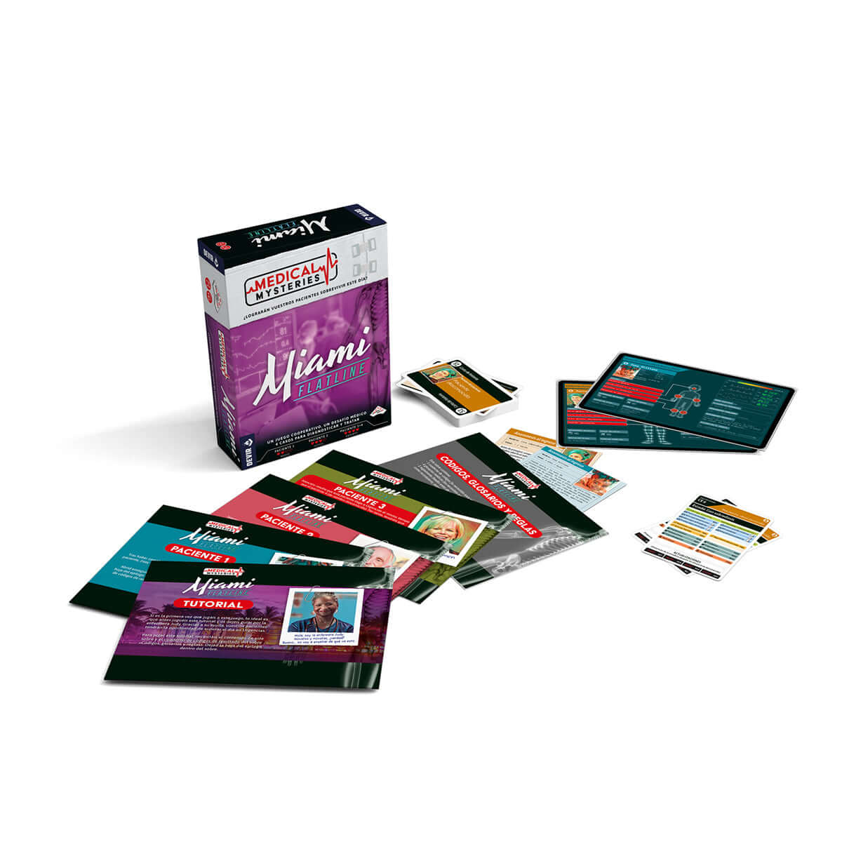 Medical Mysteries Miami - Juego de mesa - Devir - Desde 14 años - 1 a 4 jugadores