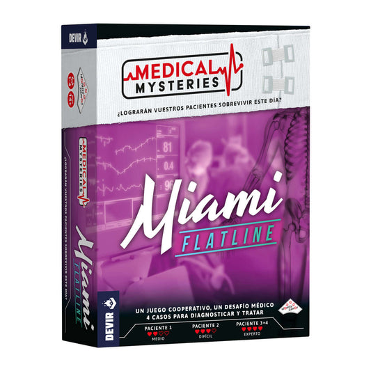 Medical Mysteries Miami - Juego de mesa - Devir - Desde 14 años - 1 a 4 jugadores