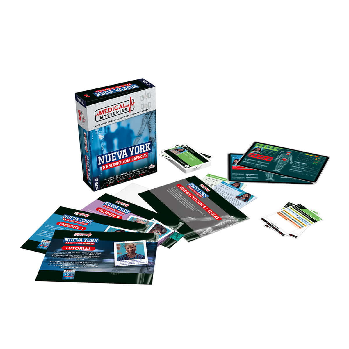 Medical Mysteries Nueva York - Juego de mesa - Devir - Desde 14 años - 1 a 4 jugadores