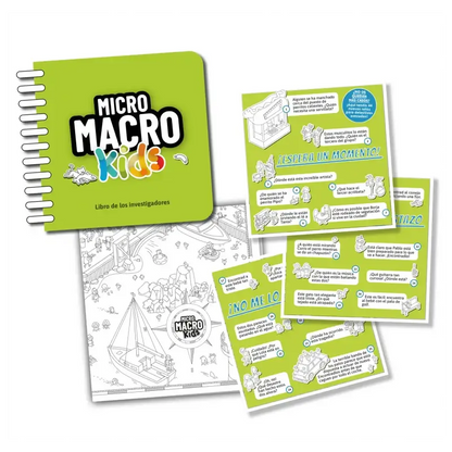 Micro Macro Kids – Sd Games - Juego de detectives - 6+ años · 1-4 jugadores · 15-45 min